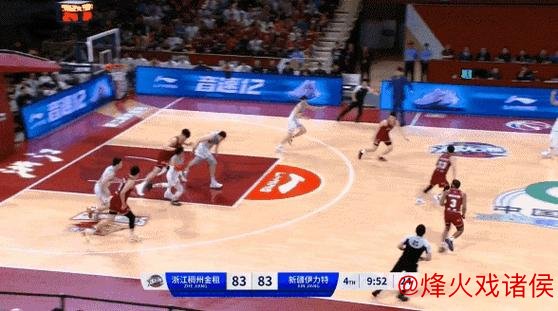 威金顿狂砍32分 阿不都贡献12+9 新疆客场击败浙江总比分2-1