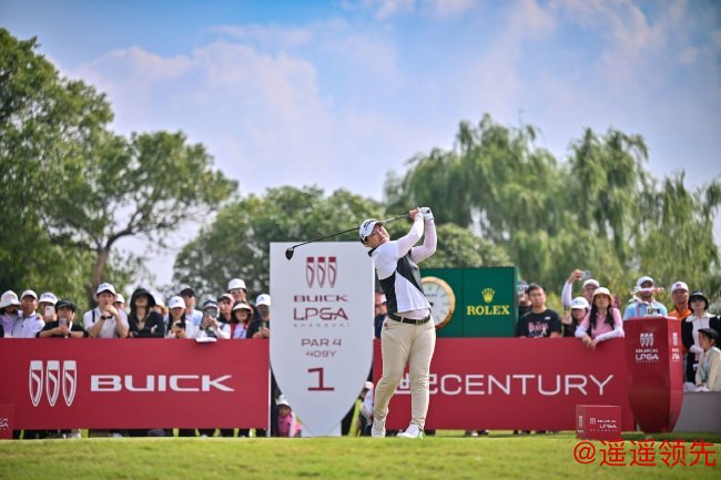 潘艳红在2024别克LPGA锦标赛赛场